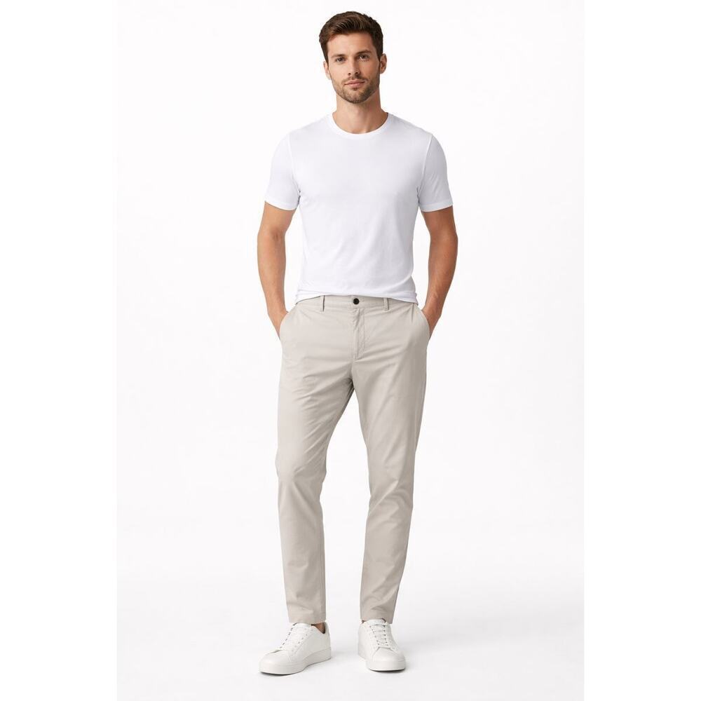Lululemon Men’s Pants Size 34 Beige Slim Fit Stretch Casual Performance